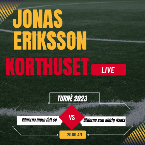 Jonas Eriksson - Korthuset Live 